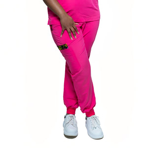 Makeda Scrub Pink Jogger Pant